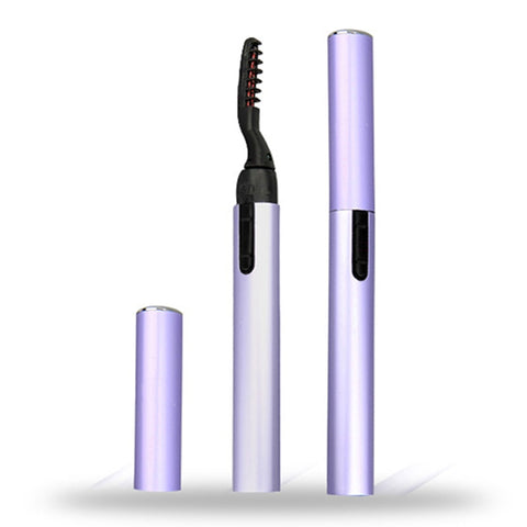 Electric Heated Eyelash Curler Pen Makeup Cosmetic Perfect Big Eyes Remover Clip Eyebrow Eye Lashes Tweezers